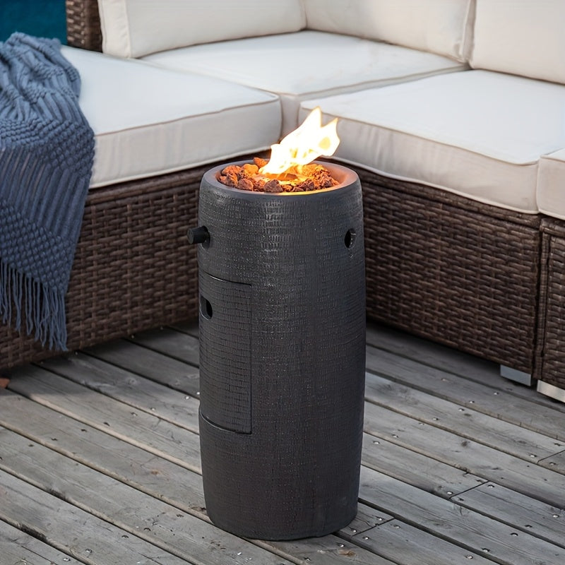 Sunbury Outdoor Propane Fire Pit Table 15000 BTU Patio Heater