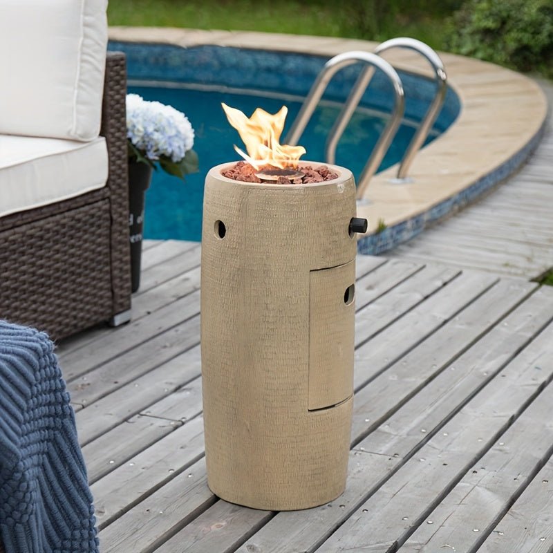 Sunbury Outdoor Propane Fire Pit Table 15000 BTU Patio Heater
